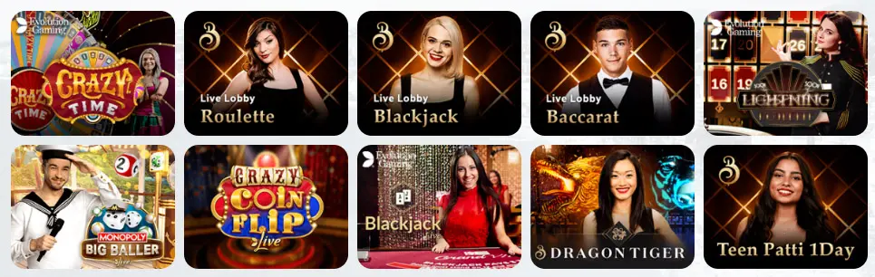 Jeux de casino en direct ORIENT XPRESS CASINO