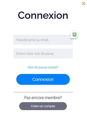 Connexion des membres du Orient Xpress Casino