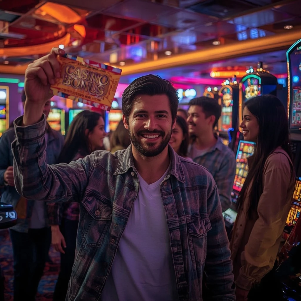 a person with a casino bonus ORIENT XPRESS CASINO