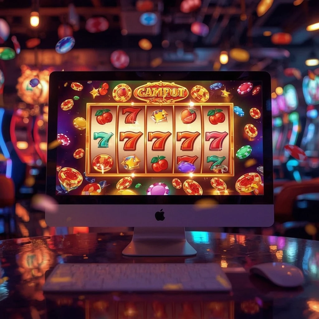 slots sur le moniteur ORIENT XPRESS CASINO