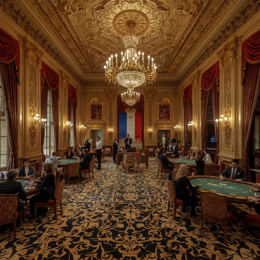 Le casino et le drapeau français ORIENT XPRESS CASINO